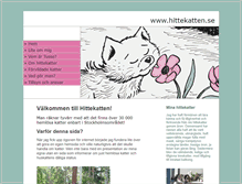 Tablet Screenshot of hittekatten.se